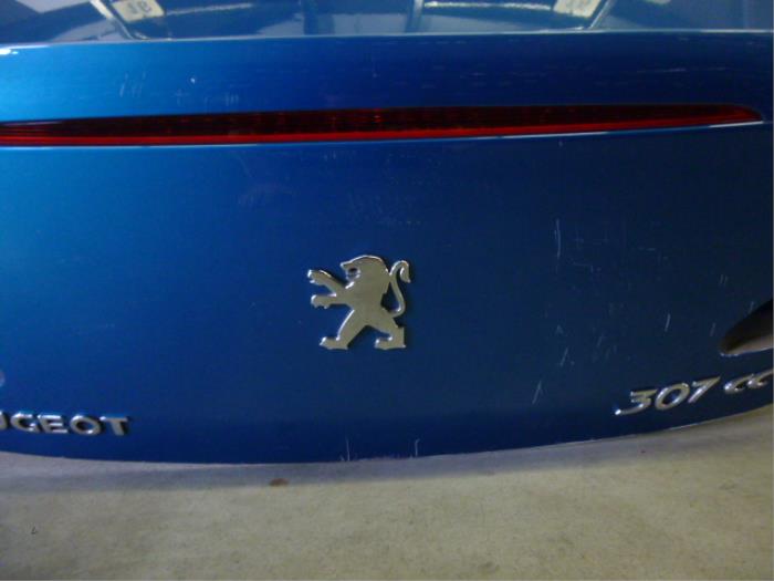 Hayon arrière d'un Peugeot 307 CC (3B) 2.0 16V 2005