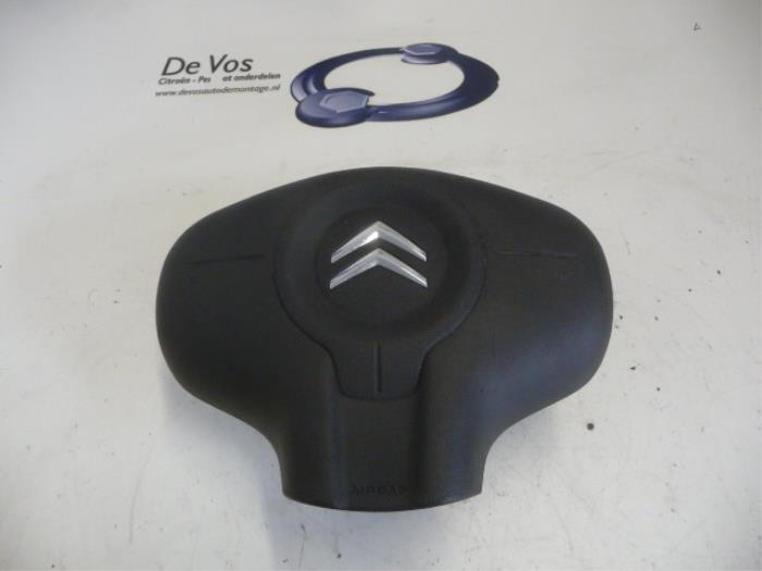 Left airbag (steering wheel) from a Citroen C3 Picasso 2009