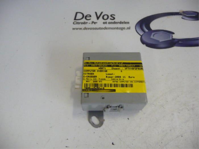 Used Computer, miscellaneous Citroen C-Crosser Price € 200,00 Margin scheme offered by De Vos Onderdelen