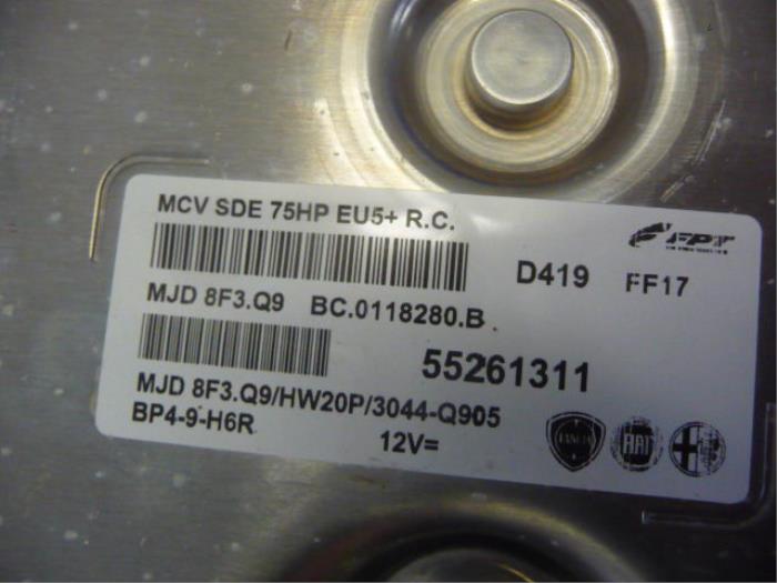 Calculateur moteur d'un Peugeot Bipper (AA) 1.3 HDI 2015