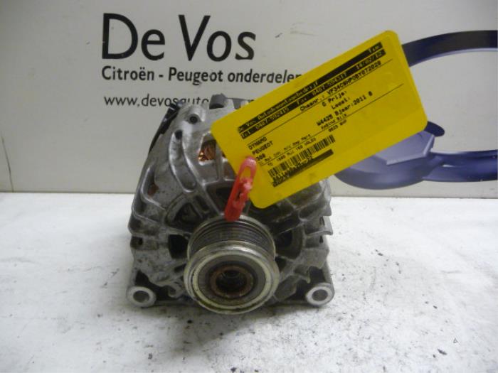 Gebrauchte Dynamo Peugeot 308 (4A/C) 1.6 HDi Preis € 100,00 Margenregelung angeboten von De Vos Onderdelen