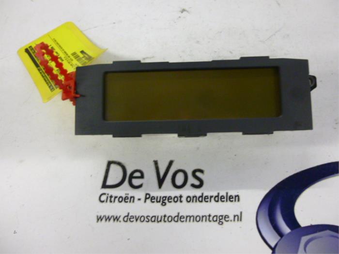Usagé Affichage intérieur Citroen C5 II Berline (RC) 2.0 16V Prix € 55,00 Règlement à la marge proposé par De Vos Onderdelen