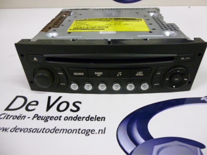Radioodtwarzacz CD z Citroën C4 Picasso (UD/UE/UF) 2.0 HDiF 16V 135 2008