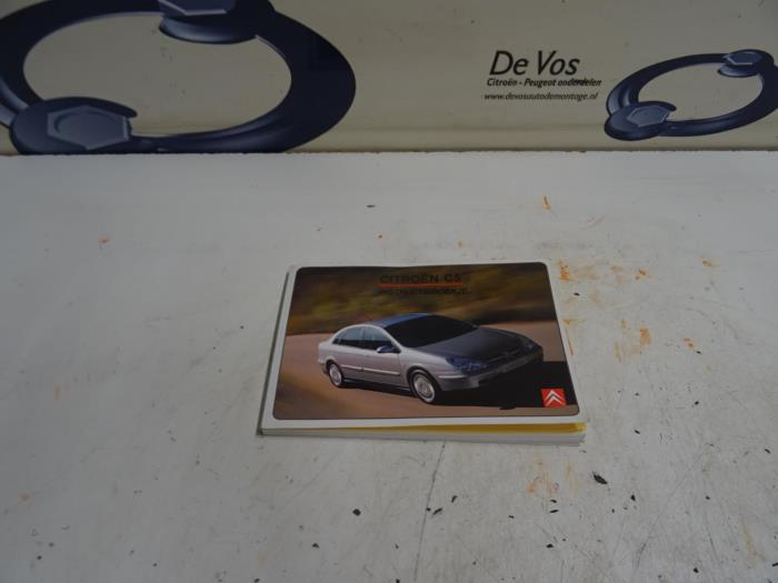 Używane Instrukcja Citroen C5 I Break (DE) 2.2 HDi 16V FAP Cena € 15,00 Procedura marży oferowane przez De Vos Onderdelen
