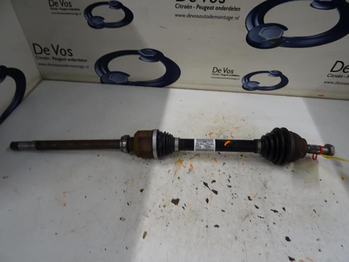 Front drive shaft, right from a Citroen Berlingo 2017