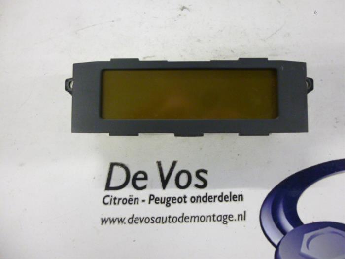 Begagnade Innerdisplay Citroen C5 Pris € 55,00 Marginaltabell erbjuds av De Vos Onderdelen