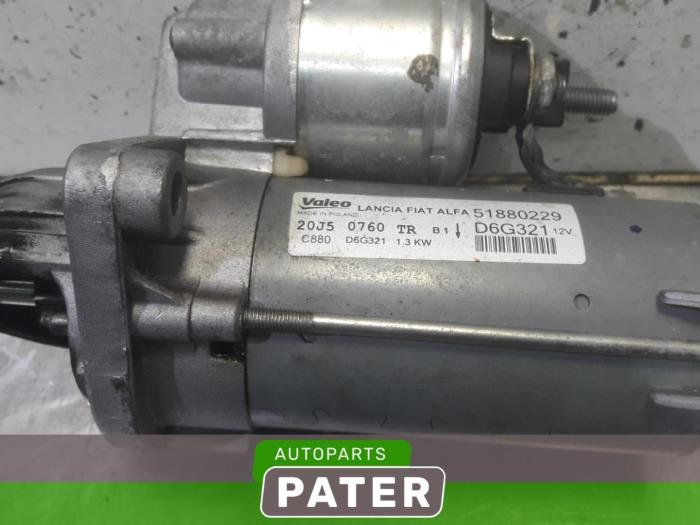 Usagé Démarreur Fiat Doblo Cargo (263) 1.3 MJ 16V DPF Euro 5 Prix € 44,47 Prix TTC proposé par Autoparts Pater