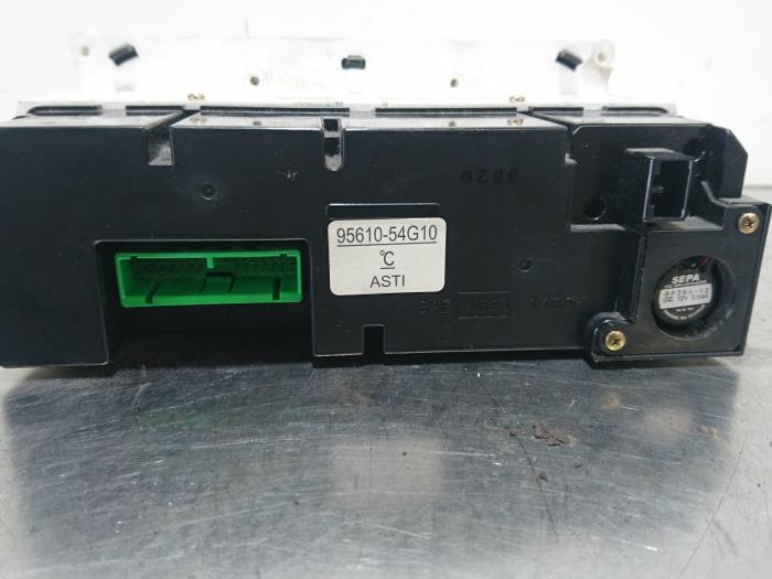 Panel de control de calefacción de un Suzuki Liana (ERC/ERD/RH4) 1.6 MPi 16V 2004