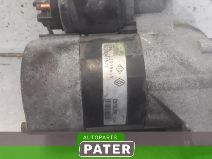 Begagnade Startmotor Renault Twingo (C06) 1.2 16V Pris € 36,75 Marginaltabell erbjuds av Autoparts Pater