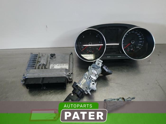 Used Ignition lock + computer Volkswagen Polo V (6R) 1.4 TDI DPF BlueMotion technology Price € 210,00 Margin scheme offered by Autoparts Pater