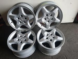 Used Set of sports wheels Mercedes ML I (163) 320 3.2 V6 18V Autom. Price € 210,00 Margin scheme offered by Autoparts Pater