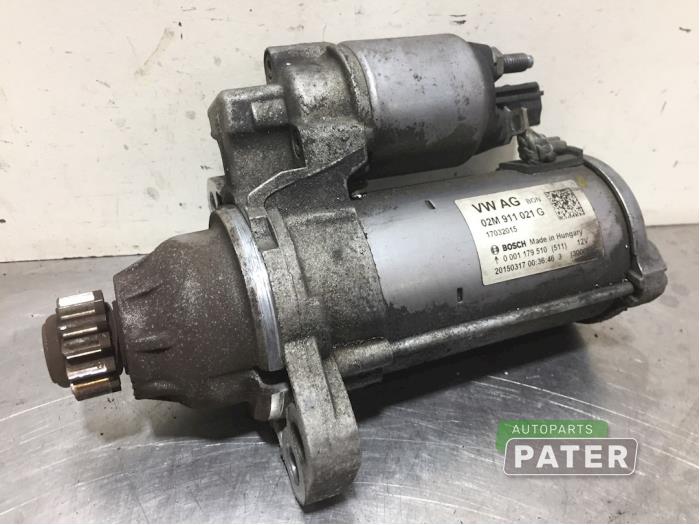 Begagnade Startmotor Volkswagen Up! (121) 1.0 12V eco Load Up Pris € 26,25 Marginaltabell erbjuds av Autoparts Pater