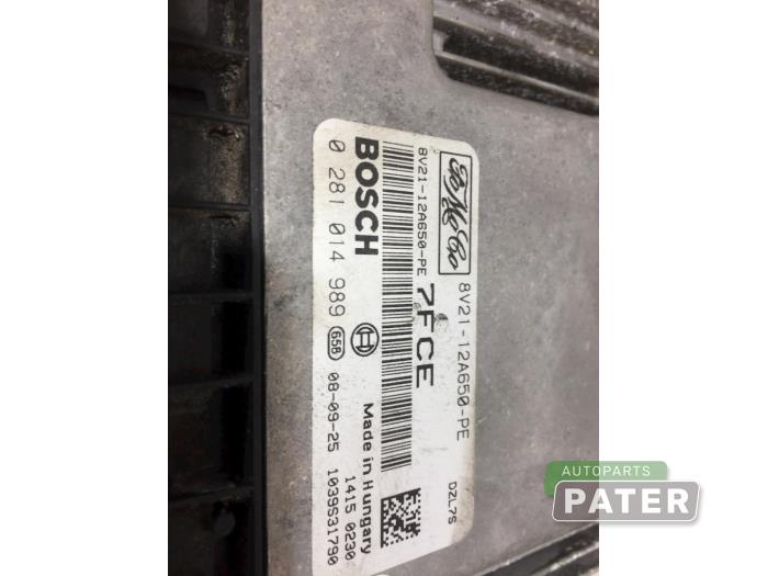 Used Engine management computer Ford Fiesta 6 (JA8) 1.6 TDCi 16V Price € 131,25 Margin scheme offered by Autoparts Pater