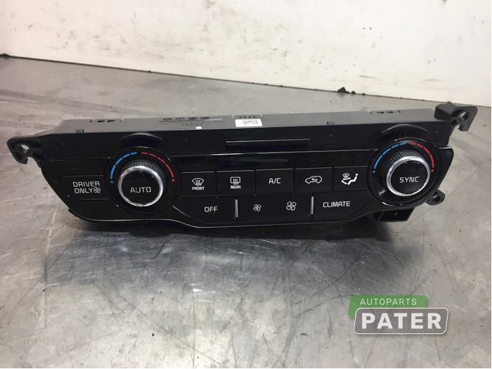 Używane Panel climatronic Kia Niro I (DE) 1.6 GDI Hybrid Cena € 157,50 Procedura marży oferowane przez Autoparts Pater