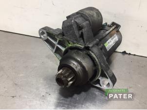 Startmotor från en Skoda Fabia II Combi 1.4i 16V 2008