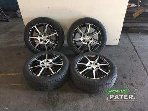 Used Sport rims set + tires Skoda Fabia II Combi 1.2 TDI 12V Greenline Price € 210,00 Margin scheme offered by Autoparts Pater