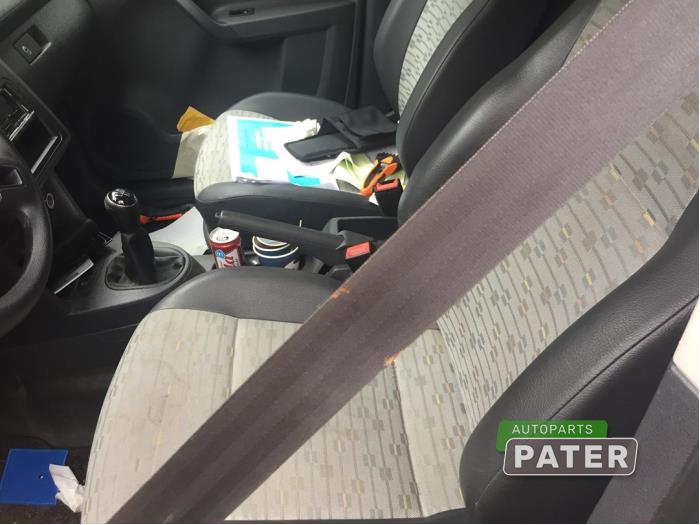 Juego y módulo de airbag de un Volkswagen Caddy III (2KA,2KH,2CA,2CH) 1.6 TDI 16V 2013