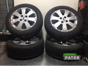 Used Sport rims set + tires Opel Meriva 1.8 16V Price € 210,00 Margin scheme offered by Autoparts Pater