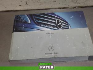 Usagé Livret d'instructions Mercedes Vito (639.6) 2.2 109 CDI 16V Prix € 36,29 Prix TTC proposé par Autoparts Pater