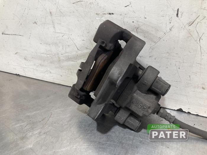 Rear brake calliper, left from a BMW 1 serie (F20) 116d 1.5 12V TwinPower 2018