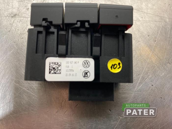 Interruptor de luz de pánico de un Volkswagen Up! (121) 1.0 12V 60 2016