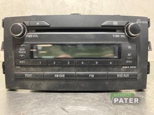 Gebrauchte Radio CD Spieler Toyota Auris (E15) 1.8 16V HSD Full Hybrid Preis € 105,00 Margenregelung angeboten von Autoparts Pater