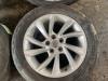 Sport rims set + tires from a Opel Astra K Sports Tourer 1.5 CDTi 122 12V 2021
