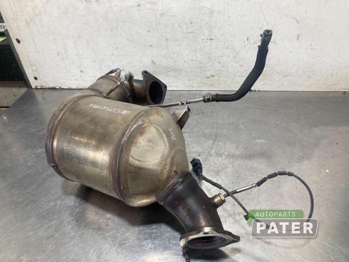 Particulate filter from a Audi A5 Quattro (B8C/S) 3.0 TDI V6 24V 2008