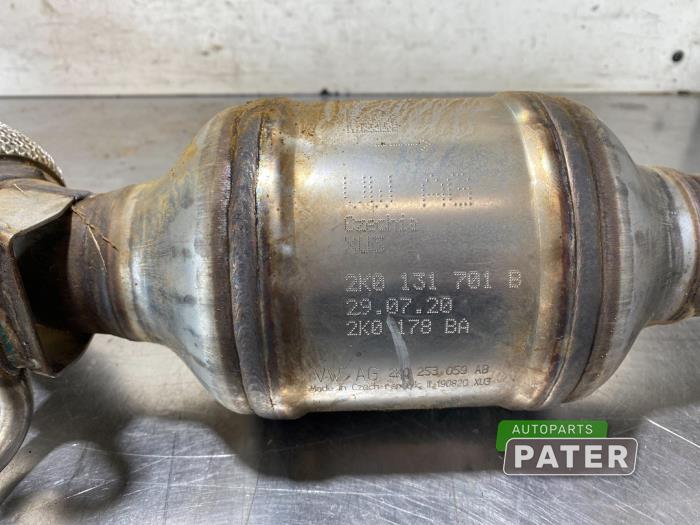 Catalytic converter Volkswagen Caddy IV 1.4 TGI BlueMotion