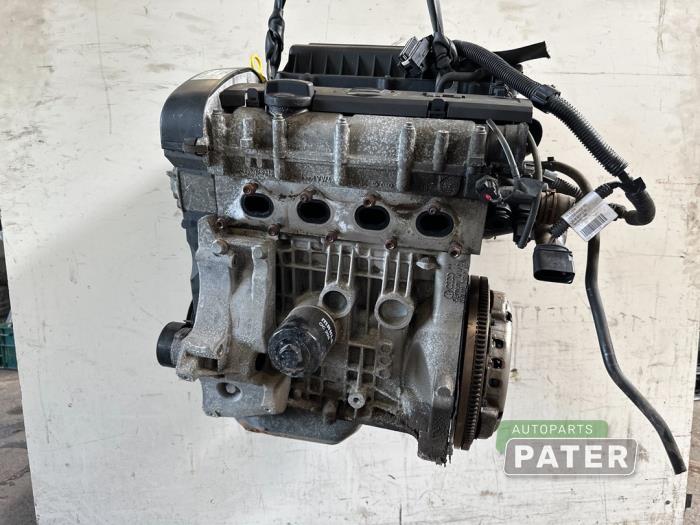 Engine from a Seat Ibiza IV SC (6J1) 1.4 16V 2014