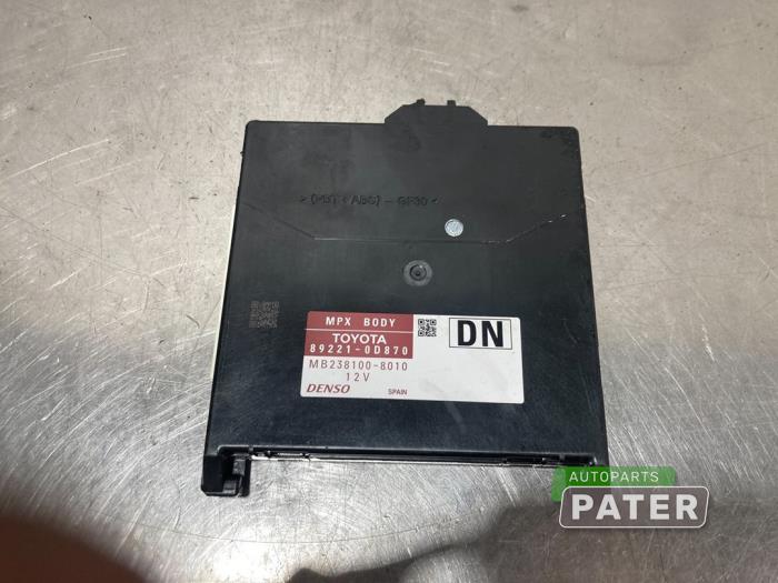 Used Body control computer Toyota Yaris III (P13) 1.5 16V Dual VVT-iE Price € 63,00 Margin scheme offered by Autoparts Pater