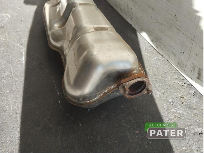 Exhaust rear silencer from a Volkswagen Caddy IV 1.4 TGI BlueMotion 2021
