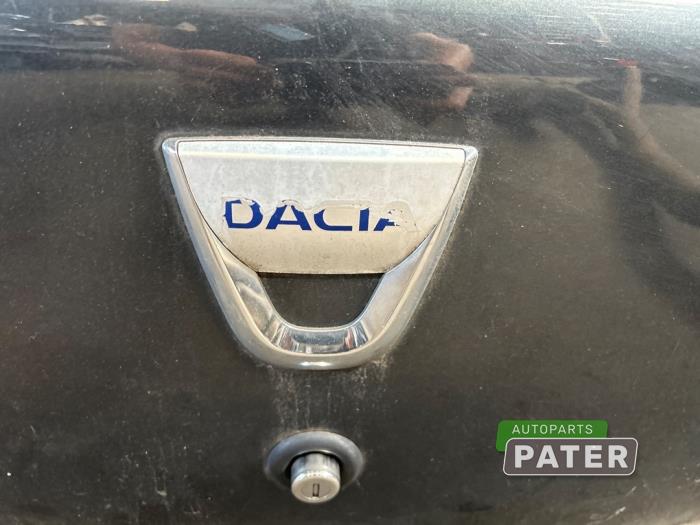 Tailgate from a Dacia Sandero I (BS) 1.2 16V 2009
