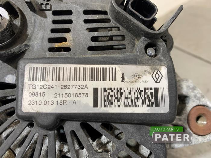 Dynamo from a Renault Clio IV (5R) 1.5 Energy dCi 90 FAP 2015