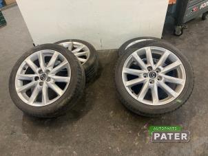 Used Sport rims set + tires Mazda 3 (BM/BN) 2.0 SkyActiv-G 165 16V Price € 315,00 Margin scheme offered by Autoparts Pater