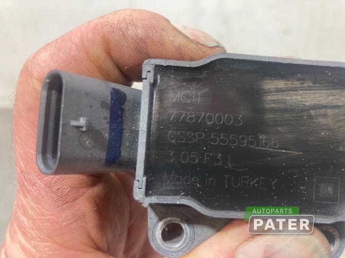 Pen ignition coil from a Opel Astra K 1.2 Turbo 12V 2021