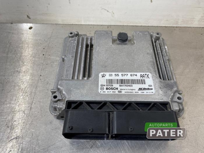 Engine management computer Opel Astra J (PC6/PD6/PE6/PF6), 2009 / 2015 2.0 CDTI 16V 160 Ecotec, Hatchback, 4-dr, Diesel, 1.956cc, 118kW (160pk), FWD, A20DTH, 2009-09 / 2015-10, PD6EN; PE6EN; PF6EN (Used)