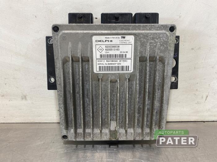 Used Engine management computer Renault Clio III (BR/CR) 1.5 dCi 70 Price € 78,75 Margin scheme offered by Autoparts Pater