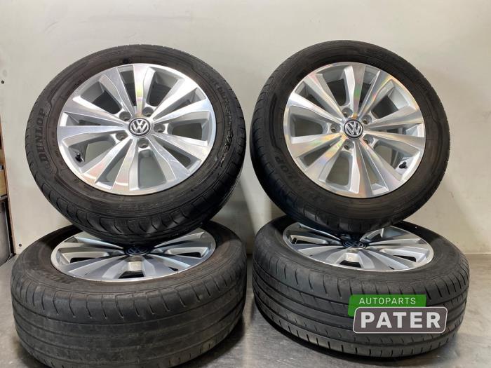 Sport rims set + tires Volkswagen Golf VII 1.0 TSI 12V BlueMotion ...