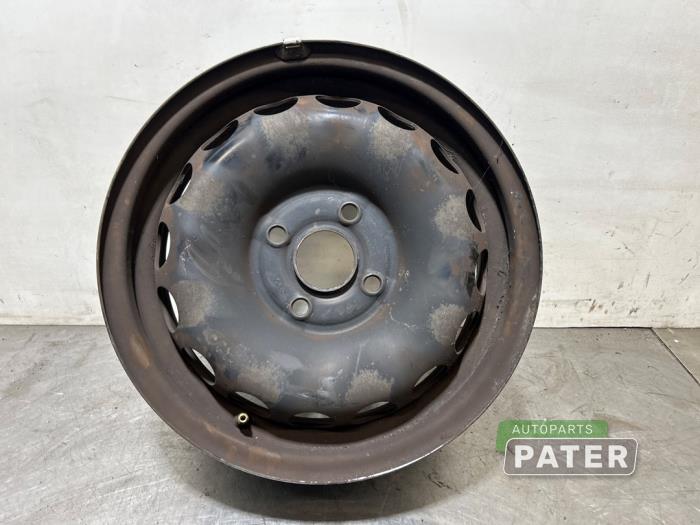 Używane Obrecz Peugeot 108 1.0 12V Cena € 21,00 Procedura marży oferowane przez Autoparts Pater