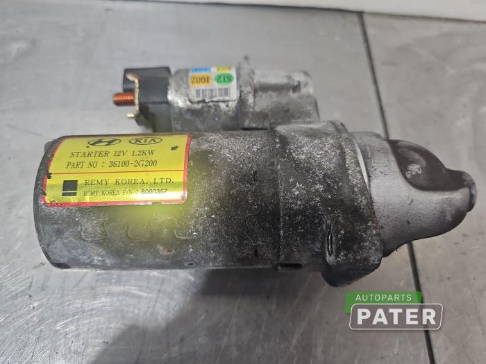 Gebrauchte Anlasser Kia Sportage (SL) 2.0 CVVT 16V 4x2 Preis € 31,50 Margenregelung angeboten von Autoparts Pater