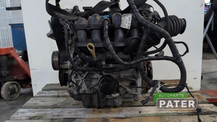 Motor van een Ford Focus 3 Wagon 1.6 Ti-VCT 16V 125 2012