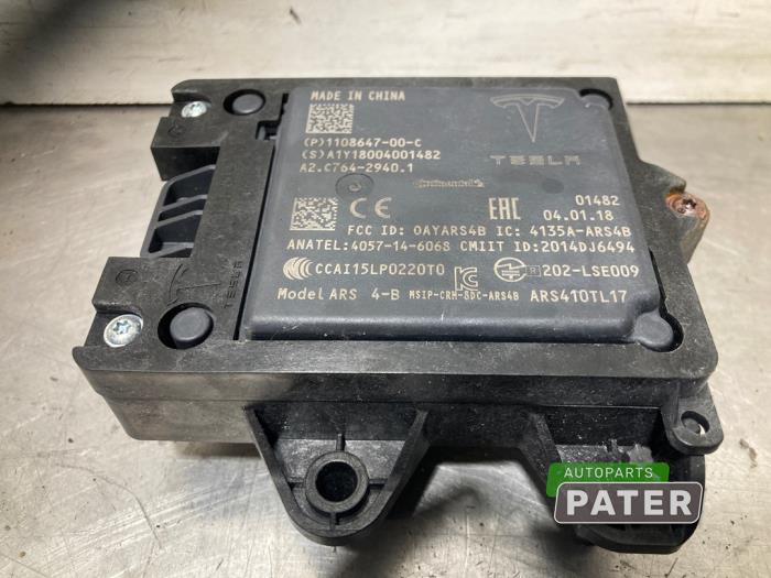 Begagnade Radarsensor Tesla Model X 75D Pris € 78,75 Marginaltabell erbjuds av Autoparts Pater