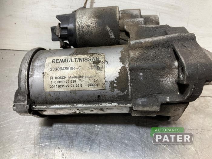 Gebrauchte Anlasser Renault Clio IV Estate/Grandtour (7R) 1.5 Energy dCi 90 FAP Preis € 21,00 Margenregelung angeboten von Autoparts Pater