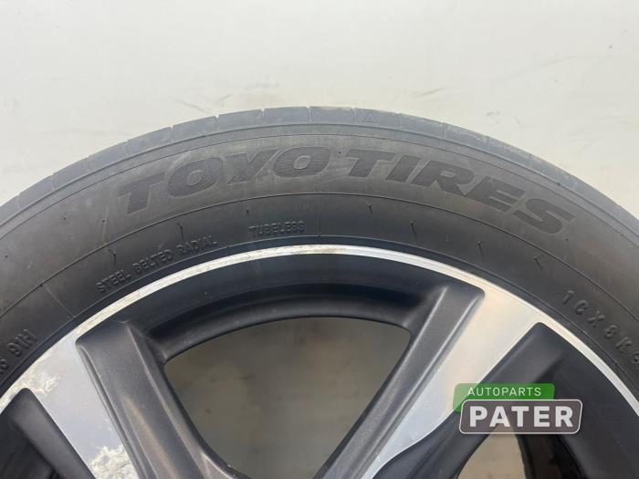Wheel + tyre Volvo V40 2.0 D2 16V - 31423322 Alloy VOLVO