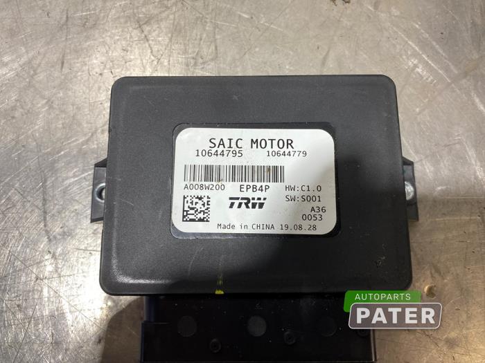 Używane Modul hamulca postojowego MG ZS EV Cena € 42,00 Procedura marży oferowane przez Autoparts Pater