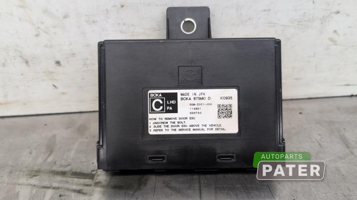 Używane Modul centralnego zamka Mazda 3 (BP) 2.0 SkyActiv-G 122 M Hybrid 16V Cena € 26,25 Procedura marży oferowane przez Autoparts Pater