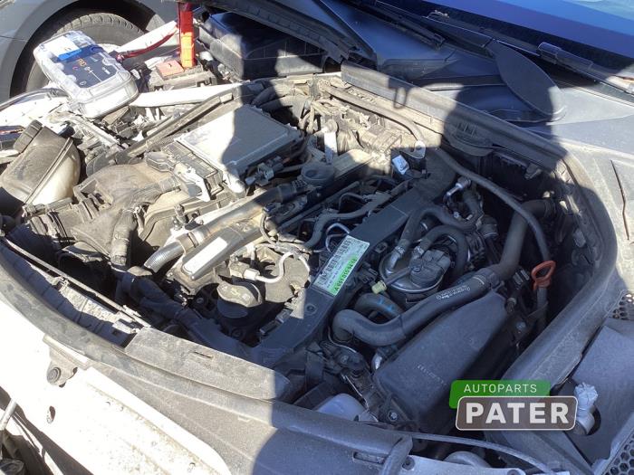 Engine from a Mercedes-Benz C Estate (S205) C-220 CDI BlueTEC, C-220 d 2.2 16V 2018