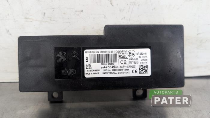Begagnade Bluetooth-modul Peugeot 208 II (UB/UH/UP) e-208 50 kWh Pris € 52,50 Marginaltabell erbjuds av Autoparts Pater