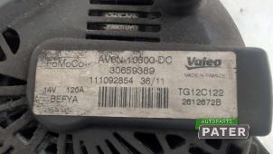 Dynamo d'un Ford Fiesta 6 (JA8) 1.6 TDCi 16V 95 2011